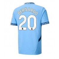 Fotbalové Dres Manchester City Bernardo Silva #20 Domácí 2024-25 Krátký Rukáv